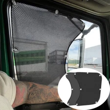 2 Pack 23.6x21.6inch Side Window Sun Shade Foldable for Freightliner Semi Truck