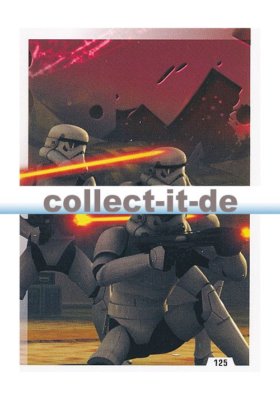 Rebell Attax Serie 1 - 125 - Das Imperium - Strike Force Puzzle-Karten