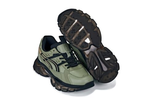 CALTO Men's Invisible 2.6" Height Increasing Elevator Shoes Chunky Sole Sneakers - Picture 23 of 30