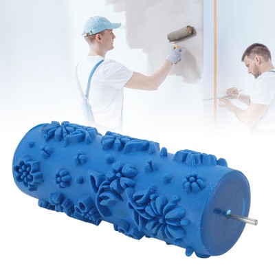 5inch Patterned Paint Roller Textur Rubber Roller Dekorative Gummirolle Für GD2