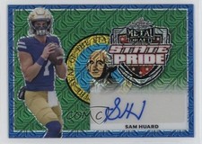 2022 Leaf Metal Draft State Pride Blue Mojo 10/15 Sam Huard #SP-SH2 Auto 3hd