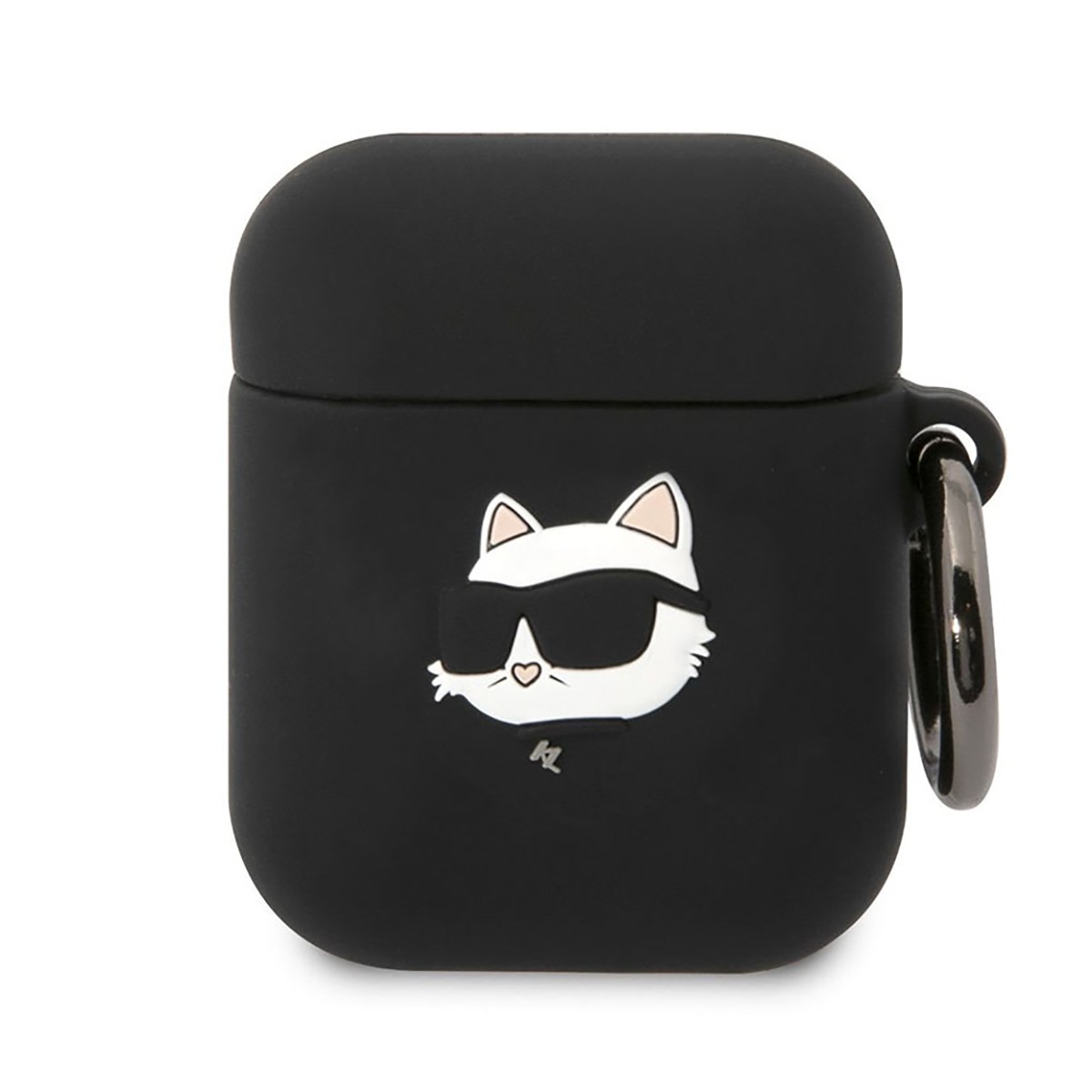 Protection AirPods Karl Lagerfeld antichoc silicone pour sac et running