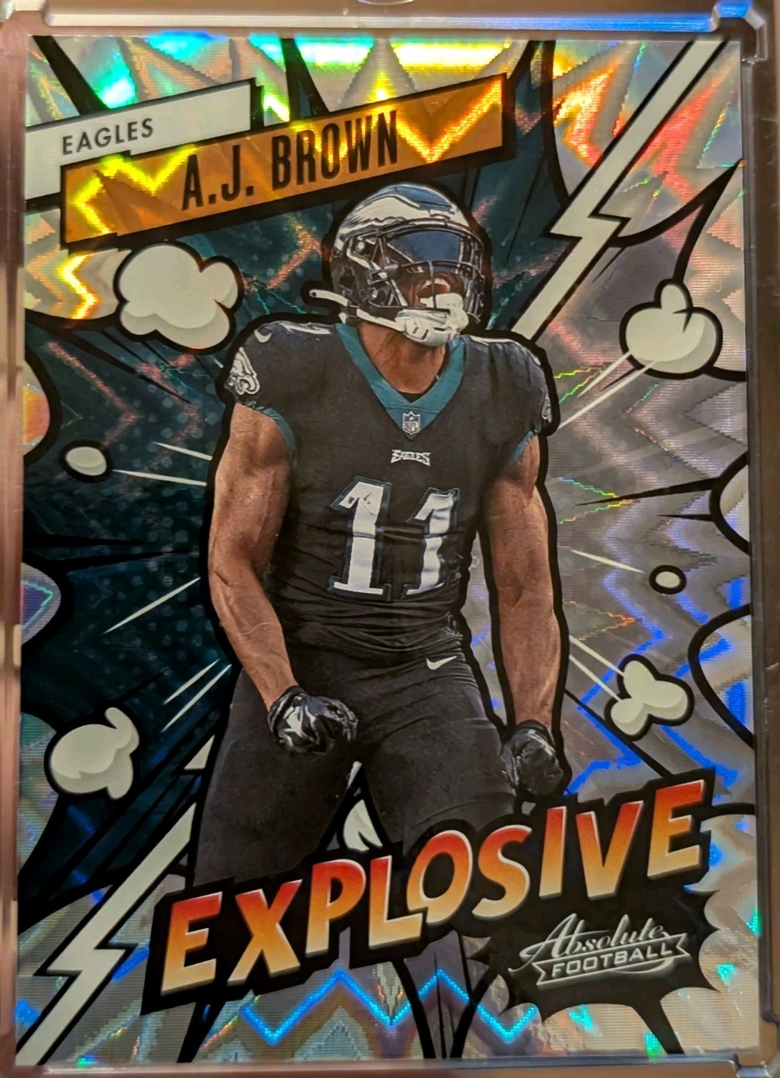 2023 Panini Absolute - Explosive A.J. Brown #28 (SSP)