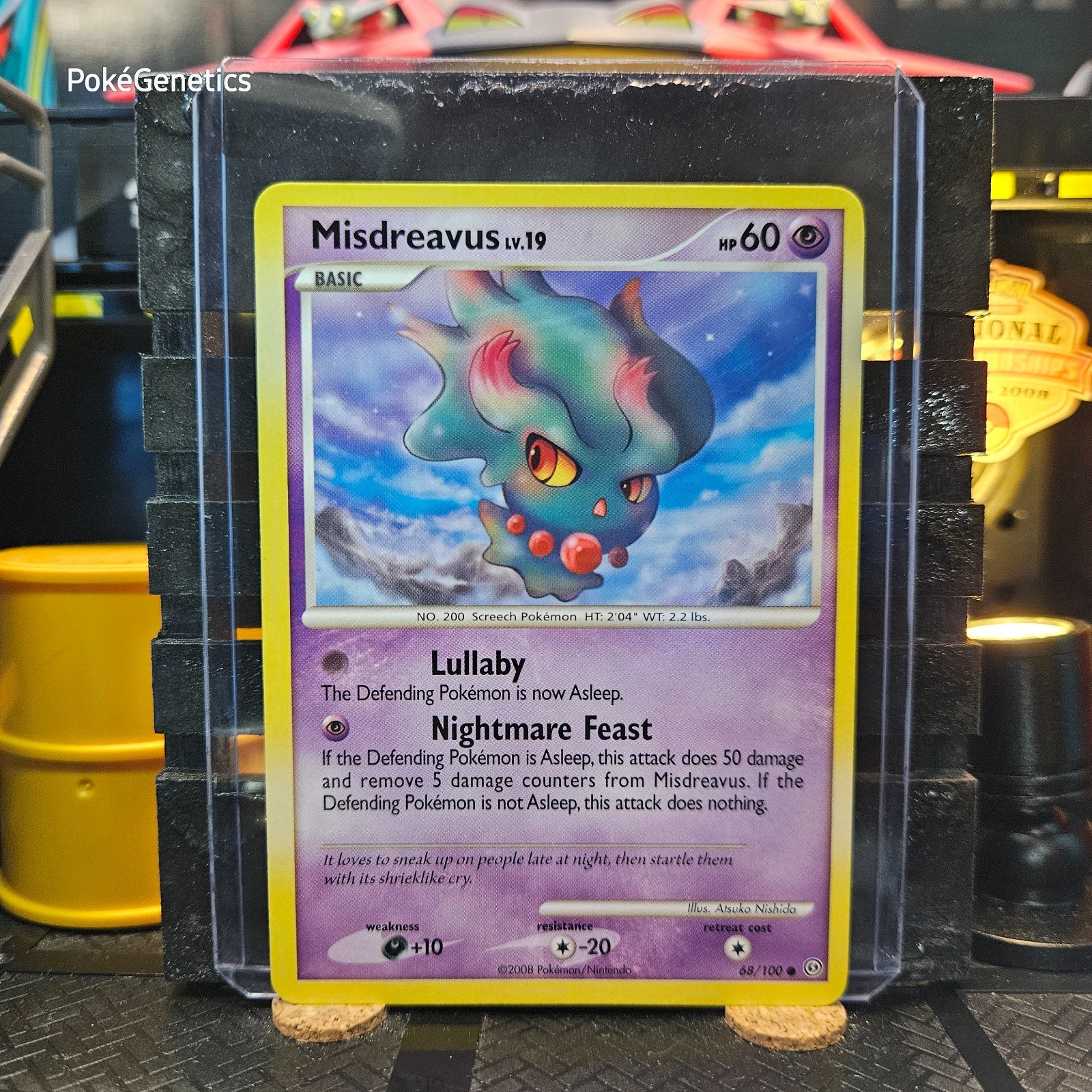 Misdreavus Stormfront Pokémon TCG 68/100 Diamond & Pearl Common