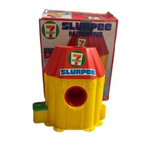 Vintage 1990 7-Eleven SLURPEE Drink Maker 7-11 Slush 90s Toy W/ Box