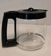 Cestlaive 12 Cup Black Replacement Coffeemaker Carafe Easy Pour 