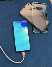 Samsung Galaxy S10e SM-G970 - 128GB - Prism Green (Ohne Simlock) mit Zubehör