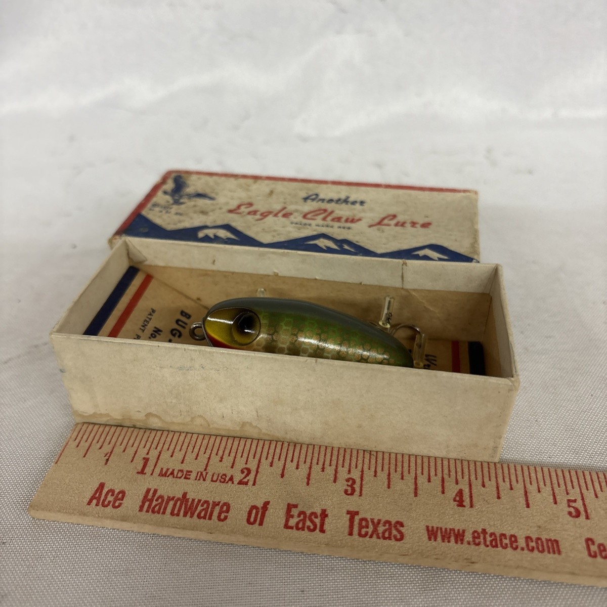 Vintage Wright & McGill - Eagle Claw Bug A BOO Fishing Lure No.303 | eBay Vintage Wright & McGill - Eagle Claw Bug A BOO Fishing Lure No.303 | eBay