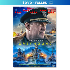 Greyhound WW2 2020 DVD Brand New  Sealed -Tom Hanks Full HD All Region