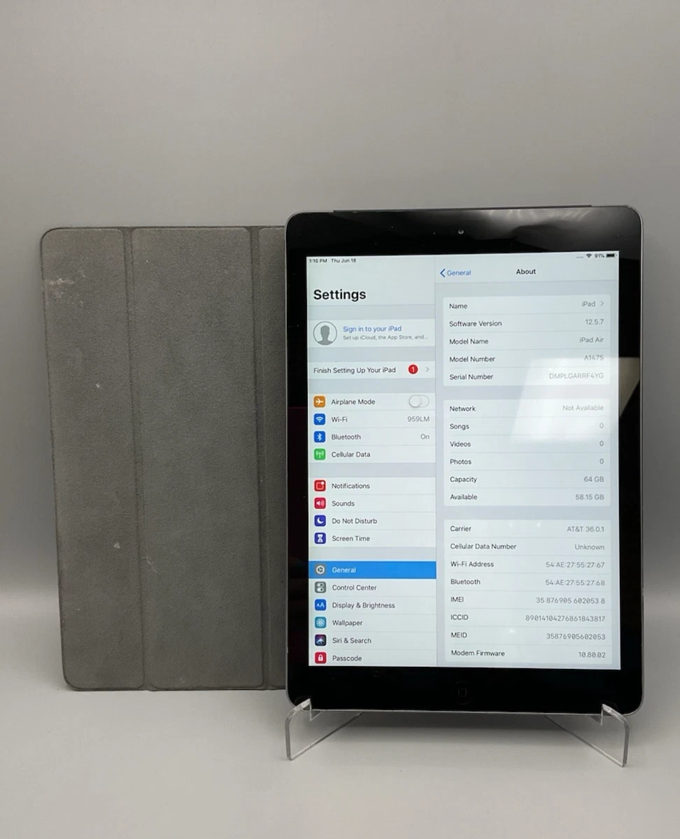 Apple iPad Air (1st Generation) 64 GB Tablets for sale | eBay