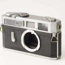 Canon Model 7 35mm Rangefinder Cam with Self Timer Clear Viewfinder Japan