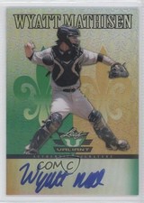 2012 Leaf Valiant Wyatt Mathisen #VA-WM1 Auto 0t3