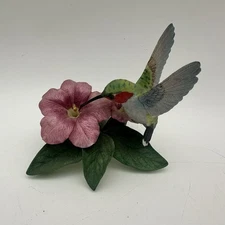 Lenox Hummingbird Fine Porcelain Garden Birds Collection Figurine Sculpture