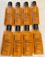 Lot of 8 PETER THOMAS ROTH Mega-Rich BODY CLEANSER 1 oz X 8 8 Oz