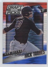 2014 Panini Prizm Perennial Draft Picks Red White & Blue Pulsar Nick Torres 2u3