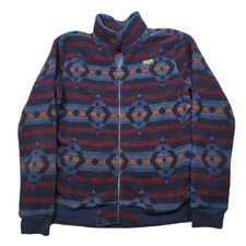 Abercrombie Southwestern Fleece Jacket Boys Girls Size 15 16 Geometric Aztec