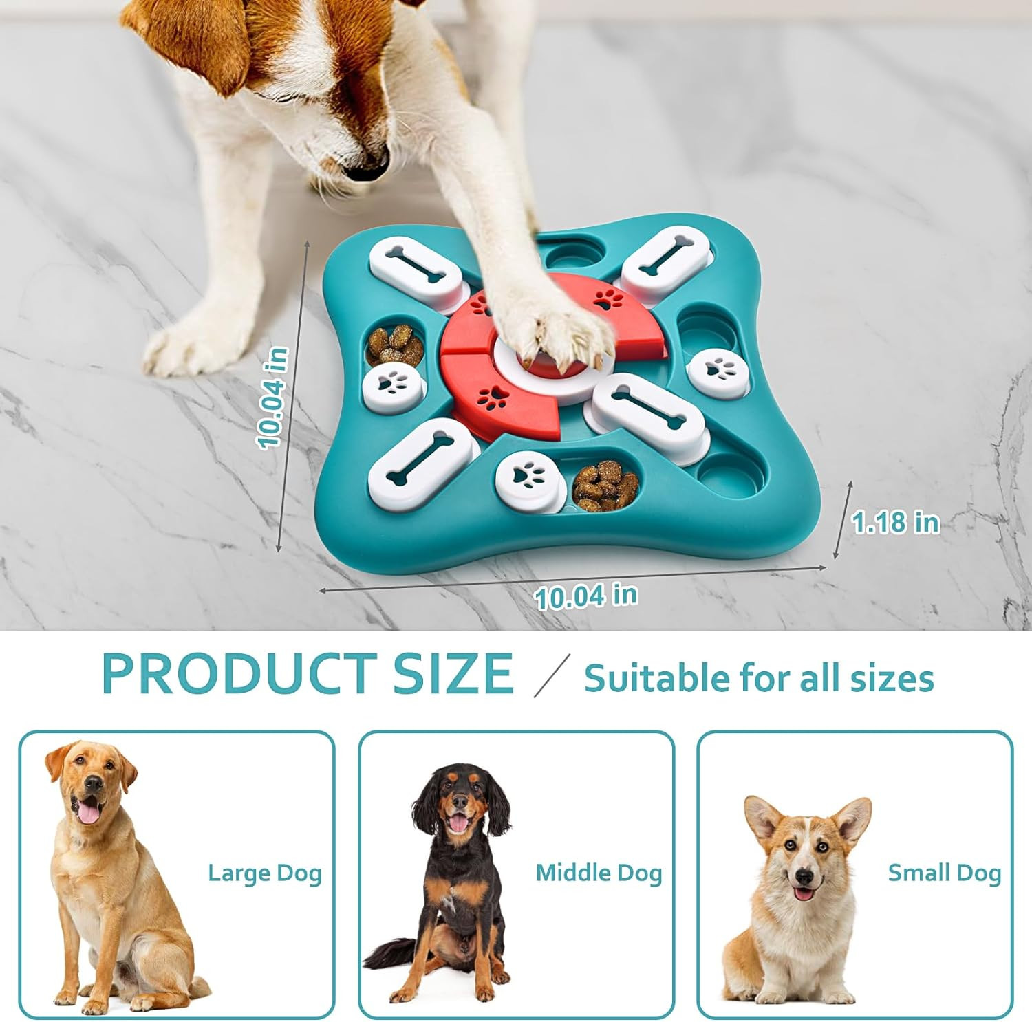 Dog Puzzle Toys - Interactive, Mentally Stimulating Toys for IQ Training & Brain