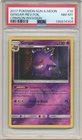 2017 Pokemon Sun & Moon Crimson Invasion Gengar Reverse Holo PSA 8