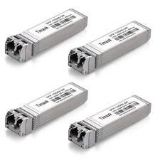 4Pack 10GBase-SR SFP+ Transceiver, SFP Multi-Mode Fiber LC Module, 10G 850nm ...