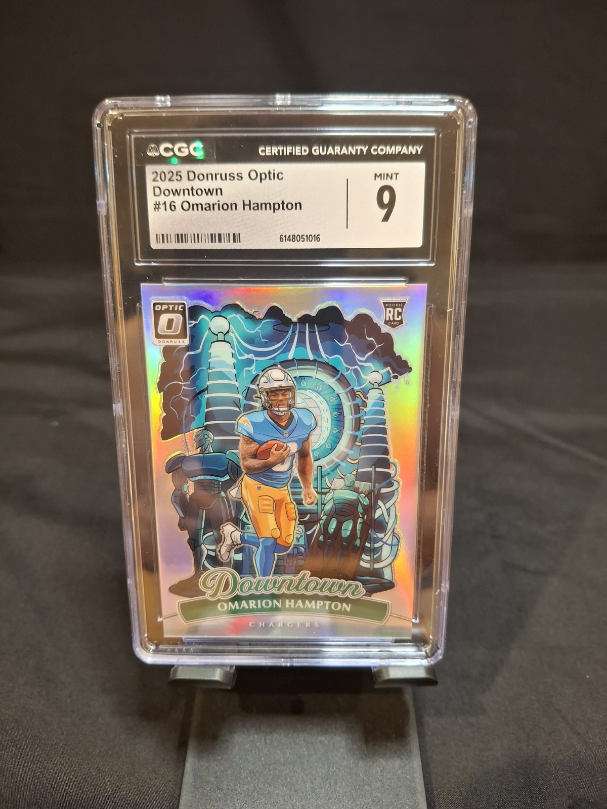 2025 Panini Donruss - Downtown! Omarion Hampton #16 (RC) Case Hit