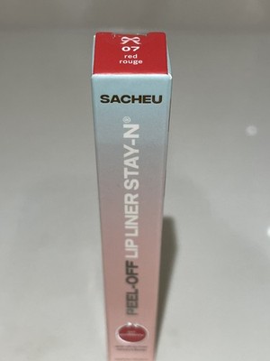 SACHEU Peel Off Lip Liner Stay-N getREDy 07 Red Rouge. Full Size. Neu. Versandkostenfrei