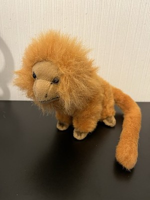 Goldener Löwe Tamarin Affe weiches Plüschtier Dowman Imports Leosco Collection