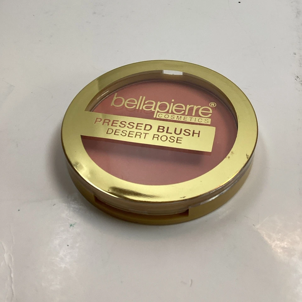 Rubor mineral compacto prensado Bellapierre raro - Desert Rose .28 OZ Foto 4 de 4