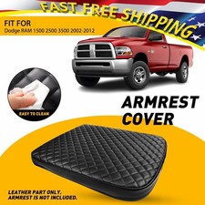 Jump Seat Center Console Lid Armrest Protect Cover For Dodge Ram 1500 2500 3500
