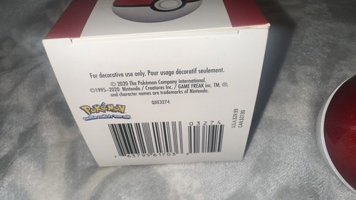 2020 Hallmark Premium Keepsake Limited Edition Pokemon Poke Ball Metal Ornament - Picture 7 of 7