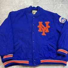 Mitchel & Ness Cooperstown Collection New York Mets 1969 Wool Jacket 64/5XL
