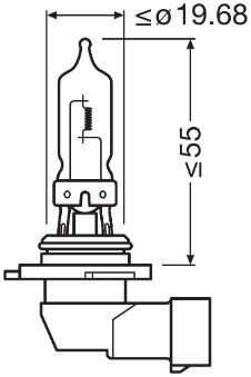 ✅Für OSRAM 9005 BULB HB3 12V/60W P20D ORIGINAL 12V ⭐Top-Verkäufer⭐ - Bild 4 von 11