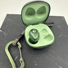 Raycon RBE745 The Fitness EARBUDS GREEN CHARGING CASE AND LEFT ONLY 