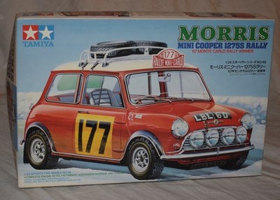 Tamiya Kit 2448 Morris Mini Cooper 1275S Rally '67 Monte Carlo Rally 1:24 NEW