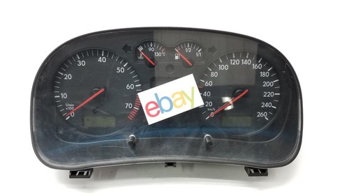 Volkswagen GOLF IV 1997-2003 Tacho Tachometer Kombiinstrument 1J0919881B