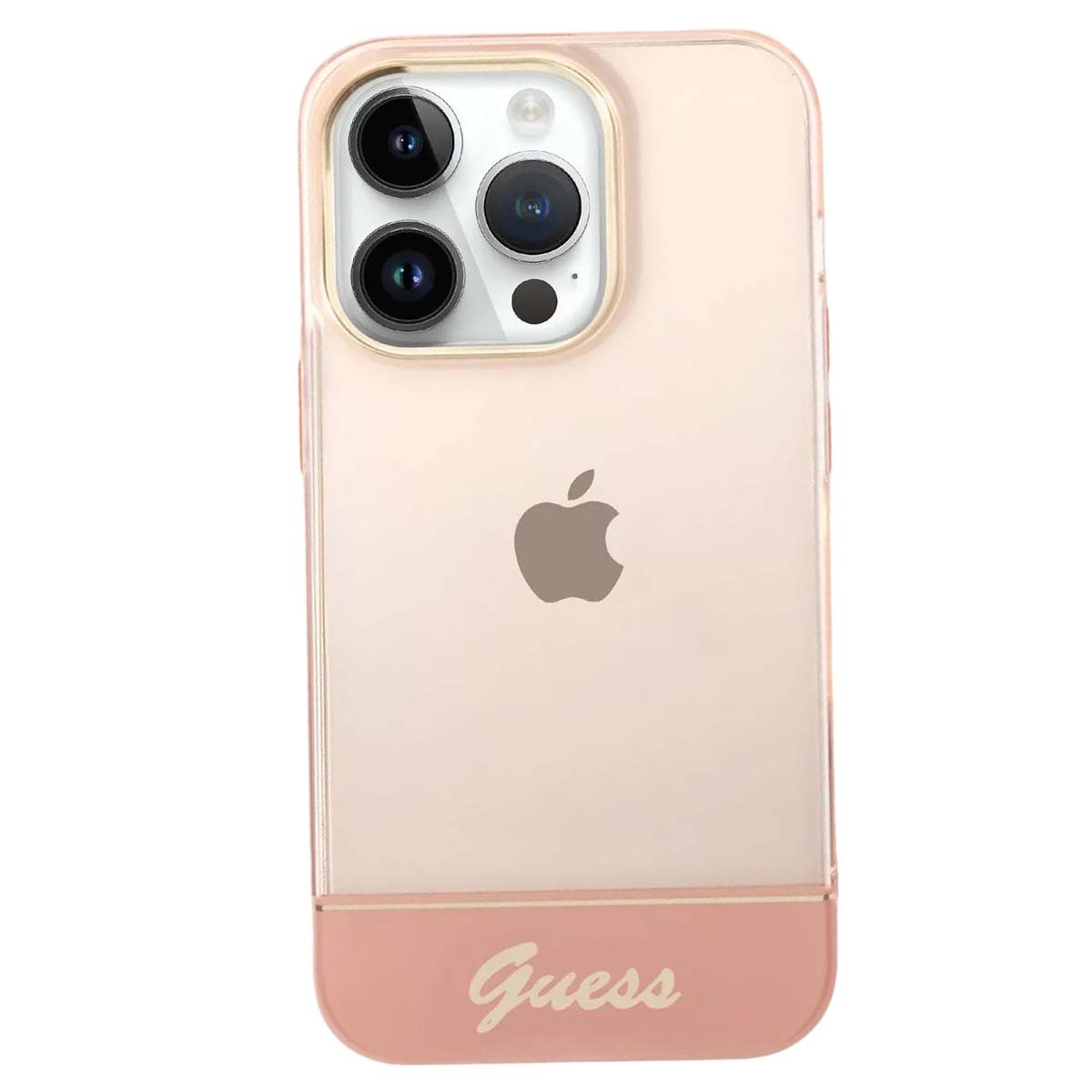 Coque iPhone 14 Pro Guess avec cordon perles pour sublimer vos soirées - 2