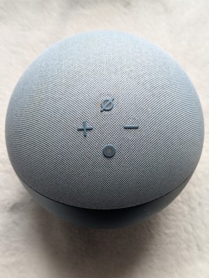 Amazon Echo Dot 4th Gen Smart Speaker Twilight Blue B7W64E with Power Adapter