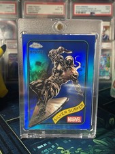 2025 TOPPS CHROME MARVEL 134 SILVER SURFER BLUE REFRACTOR 049/299