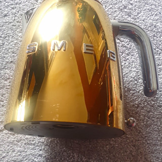 SMEG Gold 1.7L 1500W Electric Tea Kettle Auto Shut off KLF03GOJP