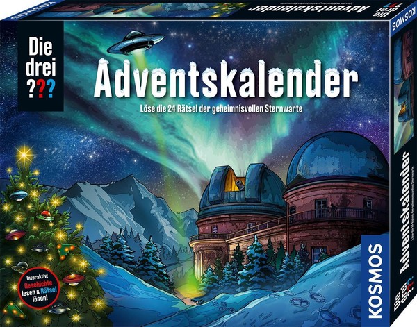 Die Drei ??? Adventskalender 2025 - LöSe Die 24 RäTsel Der Geheimnisvollen Stern-image
