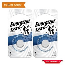 High-Efficiency 1220 Lithium 3V Battery Pack of 2 - Reliable Long-Lasting