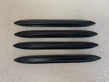 4PCs Car Door Edge Guard Bumper Anti-Scratch Protector Molding Strip Black White