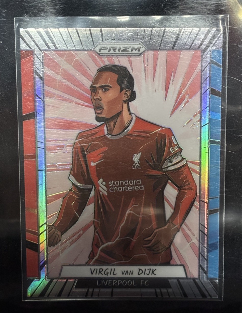 2023-24 Prizm Premier League Virgil Van Dijk Manga Case Hit SSP