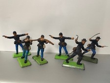 Vintage 1971 Britain Deetail Union Civil War Soldiers, different poses - England
