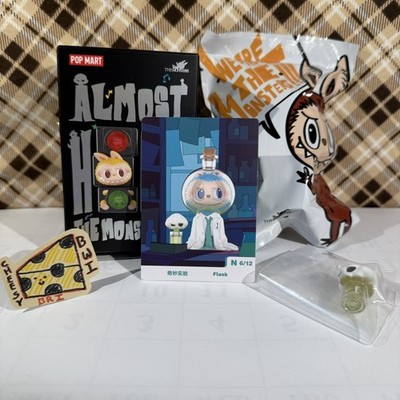 Authentic Pop Mart Labubu Almost Hidden The Monsters Series Figure Boxed FLASK 