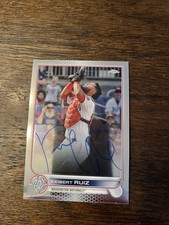 2022 Topps Chrome - Chrome Veteran Autographs Keibert Ruiz #CVA-KR (AU) MLB