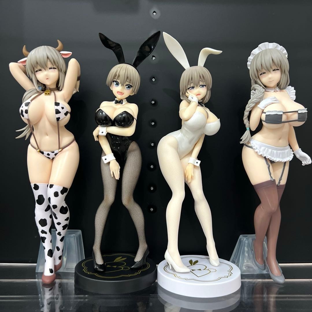Figura de anime coleccionable Uzaki Chan quiere pasar el rato Uzaki Tsuki Japón