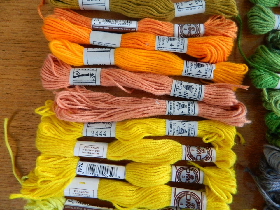 51 x 10m SKEINS DMC4 EMBROIDERY/TAPESTRY COTTON - NEW & UNUSED - Image 4 of 4