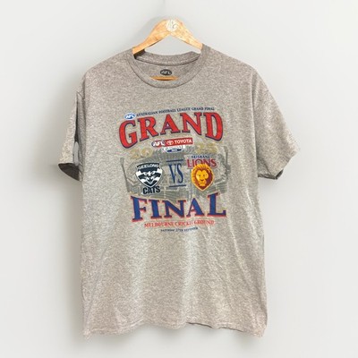 AFL 2025 Grand Final Cats Vs Lions T Shirt Melbourne Cricket Ground Size Large