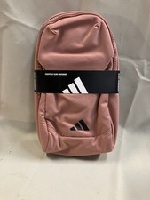 Adidas Essentials Sling Crossbody Bag Pink Adjustable Strap Compact Travel