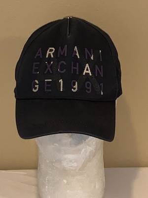 ARMANI EXCHANGE 1991 STRAPBACK BASEBALL CAP ONE SIZE